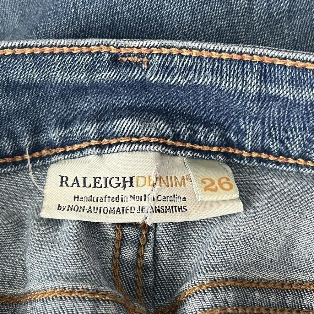 Just Raleigh Handcrafted Women’s Denim Jeans 26 Stretch Surry Fit - Picture 8 of 8